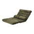Lounge Sofa Bed Floor Recliner 2 seater Folding Green