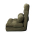 Lounge Sofa Bed Floor Recliner 2 seater Folding Green