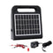 5km Solar Electric Fence Energiser 0.3J 7KV with 6V Battery