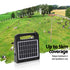 5km Electric Fence Energiser Solar Farm 0.3J