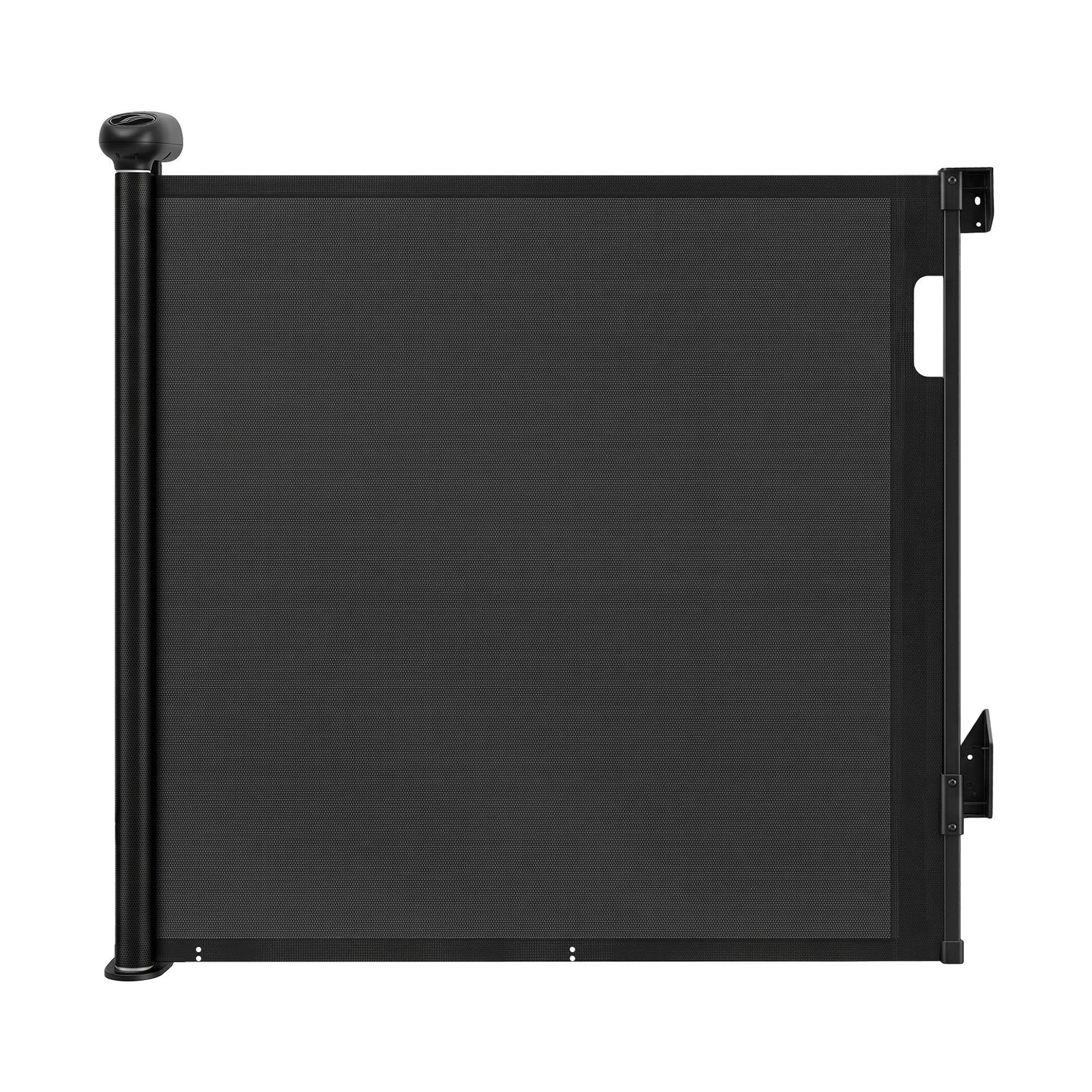 Keezi Retractable Gate Baby Gate Pet Safety Fence Extends up to 140cm Black