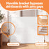 Retractable Gate Baby Gate Pet Safety Fence Extends up to 140cm White