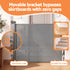 Retractable Baby Gate & Pet Safety Fence, Extends to 400cm, Grey Colour