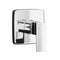 Shower Mixer Tap Square Chrome