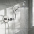 10" Rain Shower Head Set with Mixer Round 3-Mode Chrome