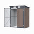 Giantz Garden Shed 1.62x1M Outdoor Storage Tool Workshop House Shelter Brown