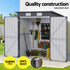 Giantz Garden Shed 1.62x1M Outdoor Storage Tool Workshop House Shelter Brown