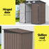 Giantz Garden Shed 1.62x1M Outdoor Storage Tool Workshop House Shelter Brown