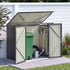Outdoor Bin Storage Shed – Fits 2×240L Bins, Galvanised Steel, Grey