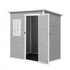 Giantz Garden Shed Outdoor Storage Box 1.87x1.28M Resin Tool Shed Backyard Grey