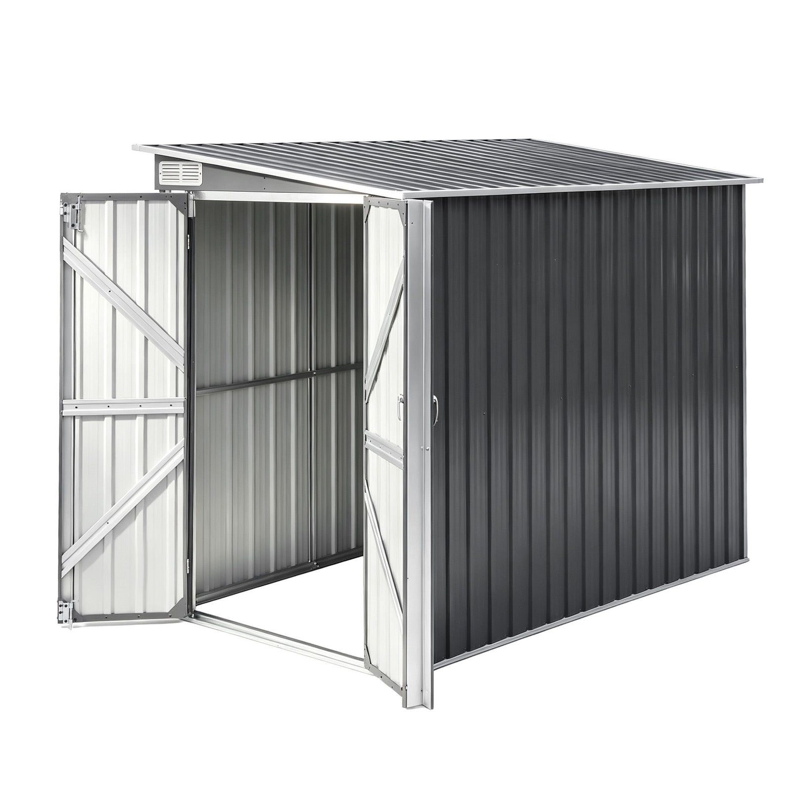 Giantz Garden Shed 118x238cm Lean To Bike Shelter Backyard Outdoor Storage