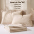 Single Sheet Set 150 GSM Micro Flannel Deep Pocket Cream White