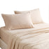 Single Sheet Set 150 GSM Micro Flannel Deep Pocket Cream White