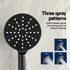 9'' Rain Shower Head Set Handheld Round High Pressure Mixer Tap Chrome