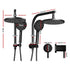 9'' Rain Shower Head Set Handheld Round High Pressure Twins Tap Chrome