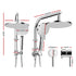 9'' Rain Shower Head Set Handheld Round High Pressure Mixer Tap Chrome