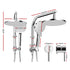9'' Rain Shower Head Set Handheld Round High Pressure Mixer Tap Chrome