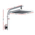 8 Inch Rainfall Shower Head Brass Chrome Bathroom Overhead 9L/Min