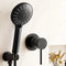 4.5" Handheld Shower Head Round with Wall Bathroom Mixer