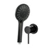 4.5" Handheld Shower Head Round with Wall Bathroom Mixer