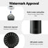 4.5" Handheld Shower Head Round with Wall Twin Swivel Bathroom Tap
