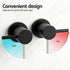 4.5" Handheld Shower Head Round with Wall Twin Swivel Bathroom Tap