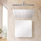12" Extra Large Rain Shower Head, Air-in Tech for Low Water Pressure, Anti-Clog Silicone Jets for Hard Water Scale, 360° Swivel, DIY Renters Install, 304 Stainless Steel