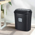 10-Sheet Cross-Cut Paper Shredder, 21L Bin, Home and Office Use, Black