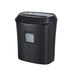 10-Sheet Cross-Cut Paper Shredder, 21L Bin, Home and Office Use, Black