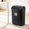 25L P4 Cross-Cut Paper Shredder, 14-Sheet Capacity, Black Finish