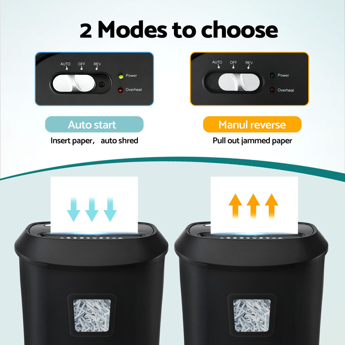 25L P4 Cross-Cut Paper Shredder, 14-Sheet Capacity, Black Finish