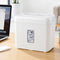 8L Small Tabletop Paper Shredder 4 Sheet P4 Cross Cut Home Office