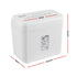 8L Small Tabletop Paper Shredder 4 Sheet P4 Cross Cut Home Office
