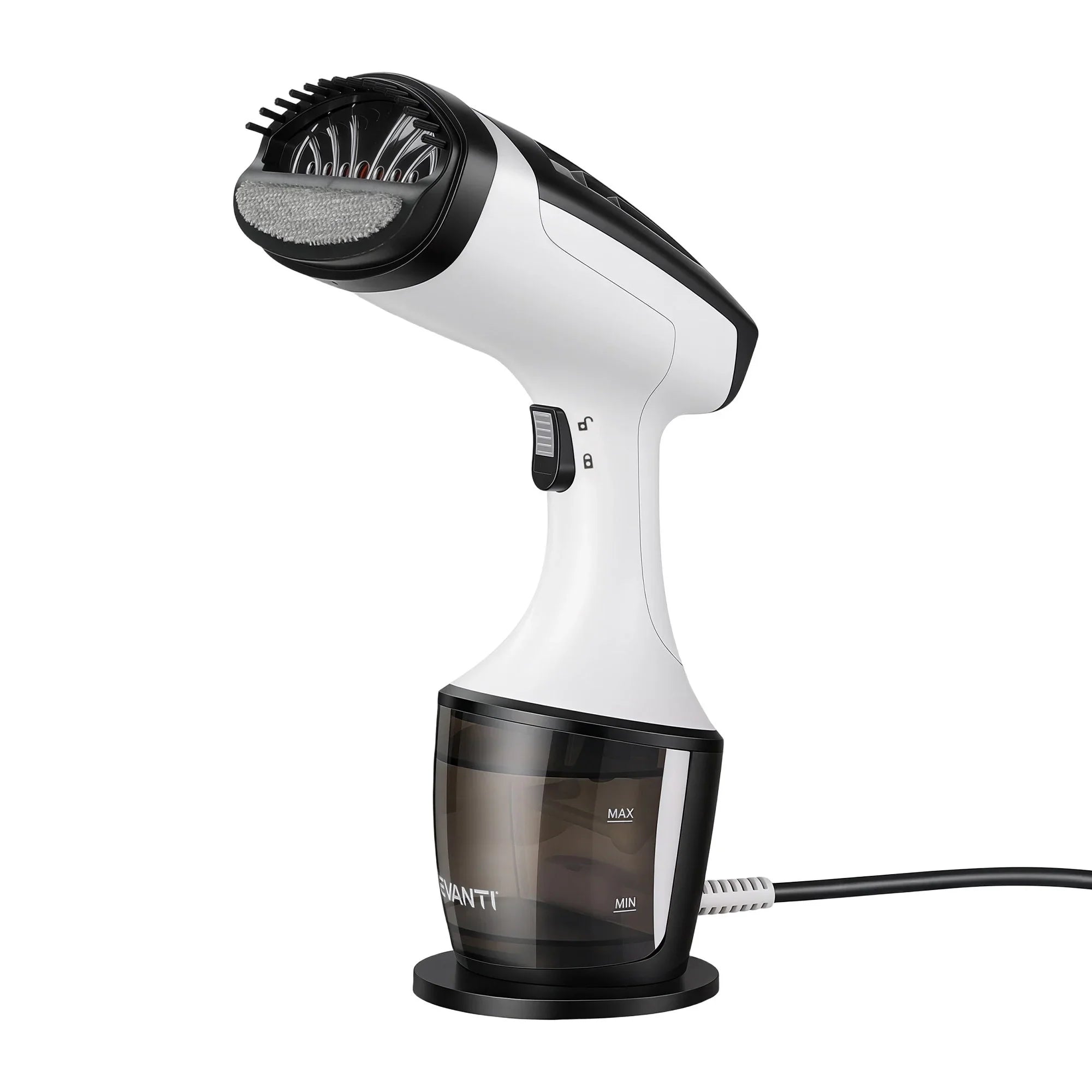 Clothes Steamer, 1500W Powerful Fast 30s Heat-Up Continuous Steam Lock 160ml Tank Fabric Brush Portable Handheld Steam Iron for Home Travel Business Trip