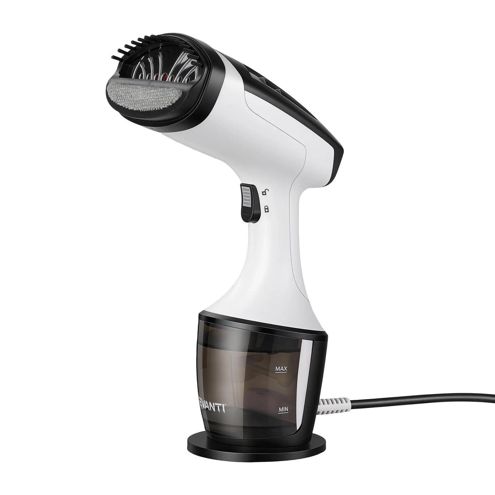 Clothes Steamer, 1500W Powerful Fast 30s Heat-Up Continuous Steam Lock 160ml Tank Fabric Brush Portable Handheld Steam Iron for Home Travel Business Trip