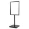A1 Frame Pedestal Sign Holder Poster Stand Display Board Double Sided 60x90cm