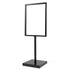 A1 Frame Pedestal Sign Holder Poster Stand Display Board Double Sided 60x90cm