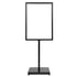 A1 Frame Pedestal Sign Holder Poster Stand Display Board Double Sided 60x90cm