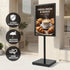 A1 Frame Pedestal Sign Holder Poster Stand Display Board Double Sided 60x90cm