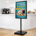 A1 Frame Pedestal Sign Holder Poster Stand Display Board Double Sided 60x90cm