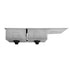 Kitchen Sink 111X45CM Stainless Steel Basin Double Bowl Silver