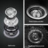 75x45cm 304 Stainless Steel Kitchen Sink Single Bowl Black Nano Coated