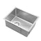 Kitchen Sink 44X34CM Stainless Steel Nano Basin Single Bowl Silver