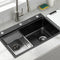 Kitchen Sink 304 Stainless Steel Bar Sink Millet Grain Water Basin Sink