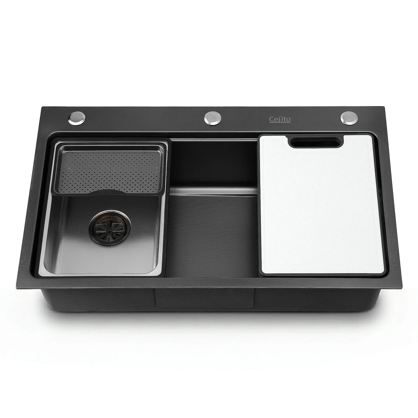 Kitchen Sink 304 Stainless Steel Bar Sink Millet Grain Water Basin Sink