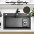 Kitchen Sink 304 Stainless Steel Bar Sink Millet Grain Water Basin Sink