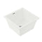 Kitchen Sink 38x38cm Granite Stone Sink Single Bowl White