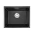 Kitchen Sink 55x45cm Granite Stone Sink Single Bowl Black