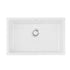 Kitchen Sink 70x45cm Granite Stone Sink Single Bowl White