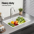 Kitchen Sink 70x45cm Granite Stone Sink Single Bowl White